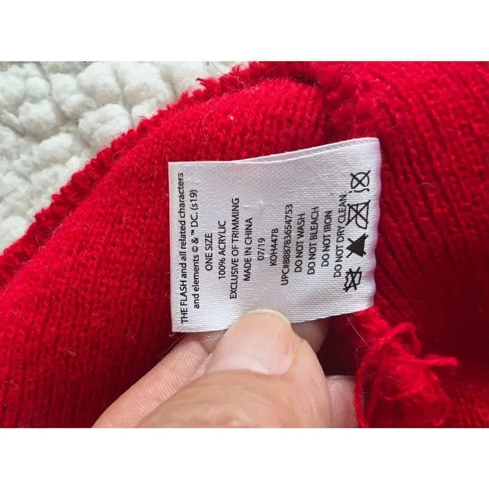 The Flash Beanie  - Picture 5 of 5